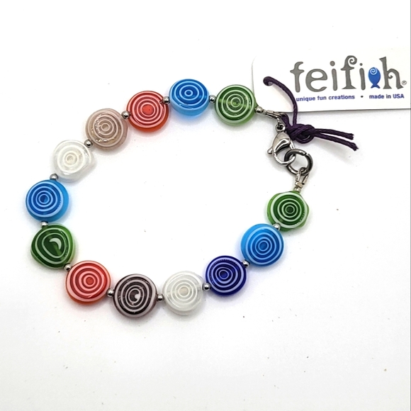 Multicolor Beaded Bracelet - Picture 1 of 2
